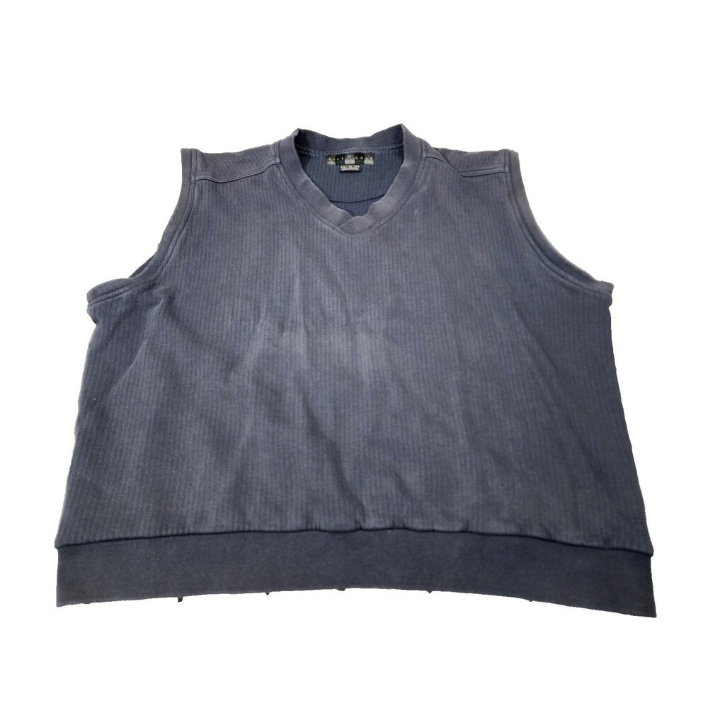 Nike Golf Mens Navy Blue V Neck Pullover Vest Size XXL‎ 2XL